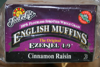 English Muffins - Frozen Ezekiel - Cinnamon Raisin